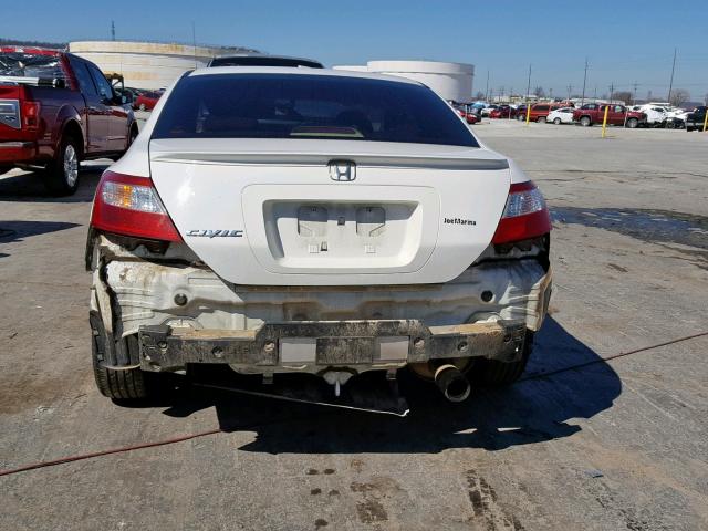 2HGFG12908H572007 - 2008 HONDA CIVIC EXL WHITE photo 9