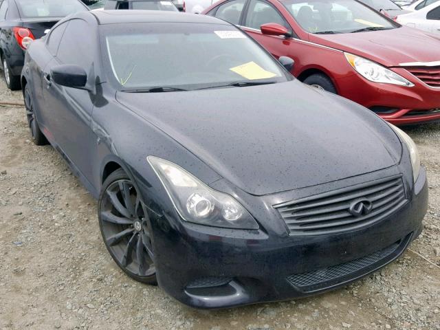 JNKCV64E48M108342 - 2008 INFINITI G37 BASE BLACK photo 1