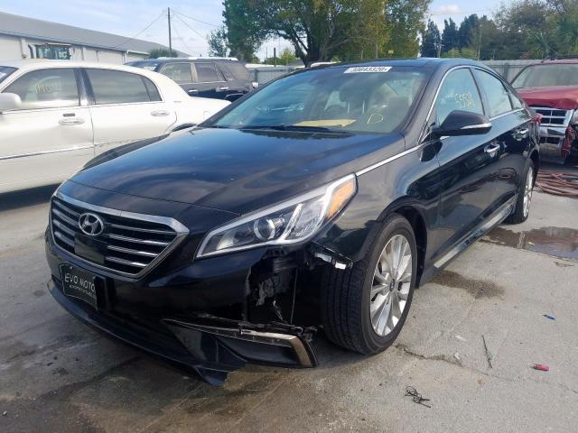 5NPE34AF3FH068070 - 2015 HYUNDAI SONATA SPORT  photo 2