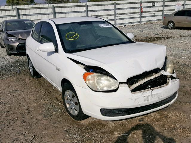 KMHCM36C99U133314 - 2009 HYUNDAI ACCENT GS WHITE photo 1