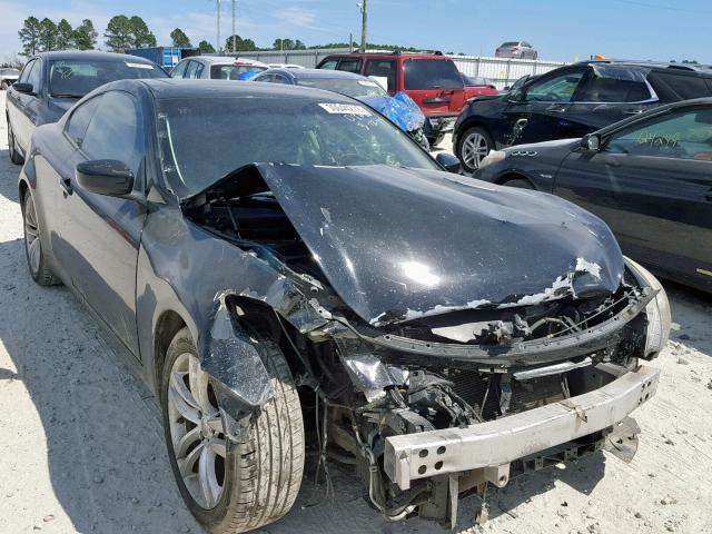 JNKCV64E98M102584 - 2008 INFINITI G37 BASE BLACK photo 1