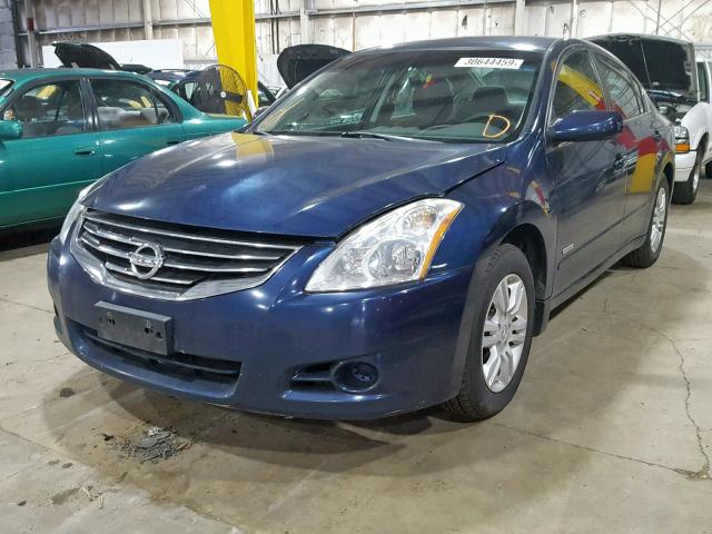 1N4CL2AP6BC117133 - 2011 NISSAN ALTIMA HYB BLUE photo 2