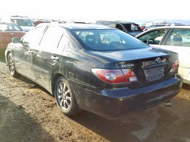 JTHBF30G730096203 - 2003 LEXUS ES 300 BLACK photo 3