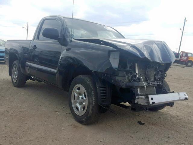 5TFNX4CN1CX014758 - 2012 TOYOTA TACOMA BLACK photo 1