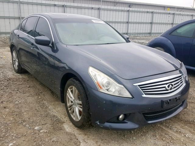 JN1CV6AR3BM401054 - 2011 INFINITI G37 GRAY photo 1