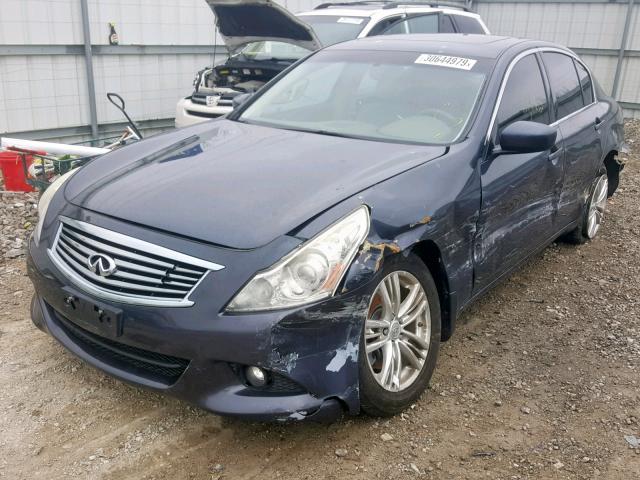 JN1CV6AR3BM401054 - 2011 INFINITI G37 GRAY photo 2