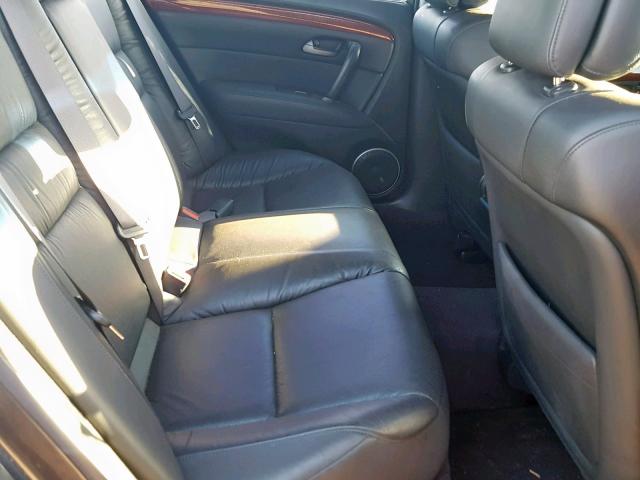 JH4KB16585C008055 - 2005 ACURA RL GRAY photo 6