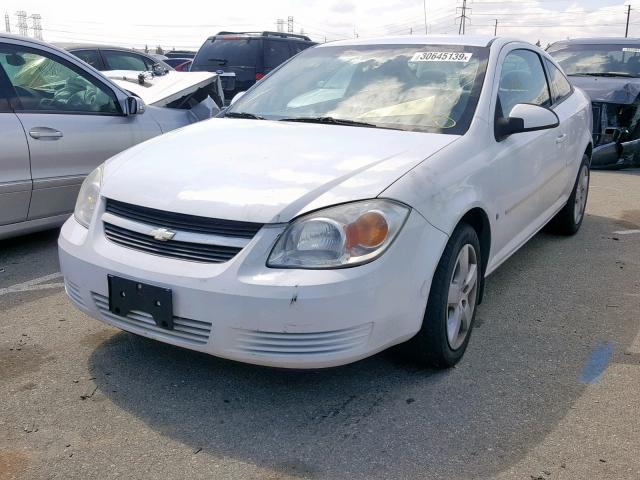 1G1AL18F887287786 - 2008 CHEVROLET COBALT LT WHITE photo 2