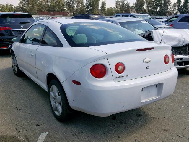 1G1AL18F887287786 - 2008 CHEVROLET COBALT LT WHITE photo 3