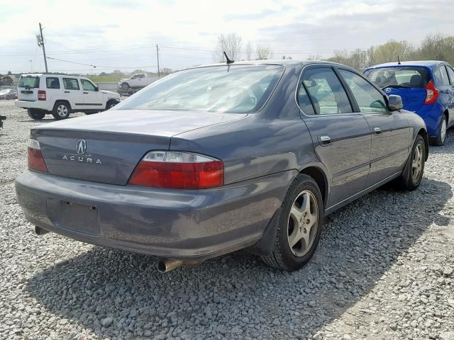 19UUA56753A043703 - 2003 ACURA 3.2TL GRAY photo 4