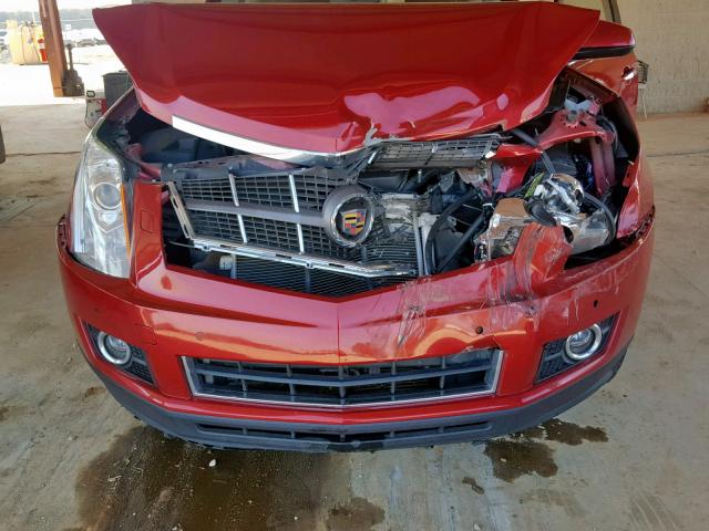 3GYFNBE32CS619944 - 2012 CADILLAC SRX PERFOR RED photo 7