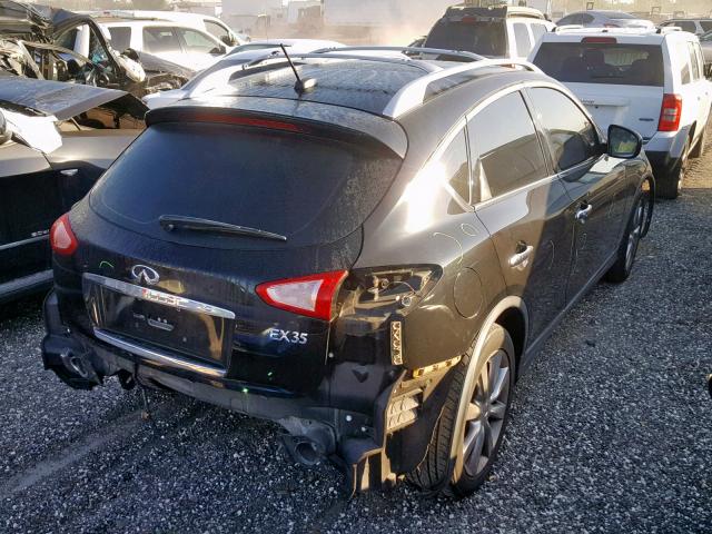JN1AJ0HP0BM802159 - 2011 INFINITI EX35 BASE BLACK photo 4