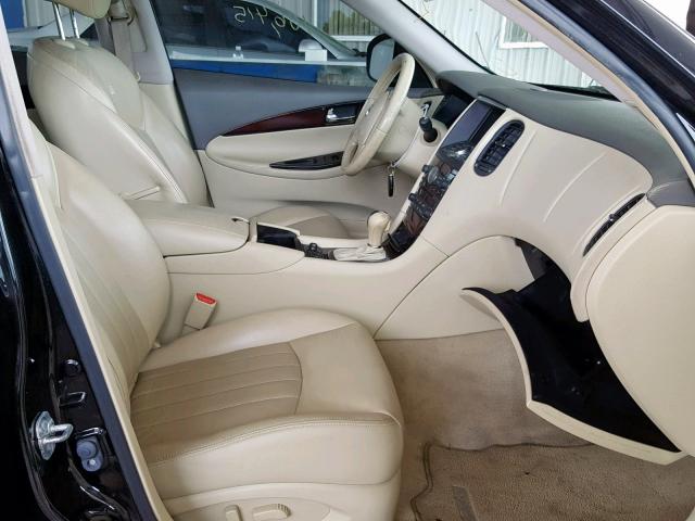 JN1AJ0HP0BM802159 - 2011 INFINITI EX35 BASE BLACK photo 5