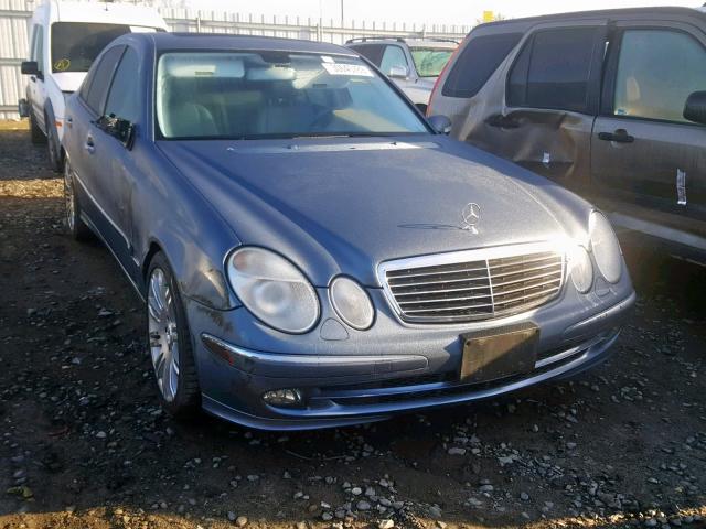 WDBUF56J36A950772 - 2006 MERCEDES-BENZ E 350 BLUE photo 1