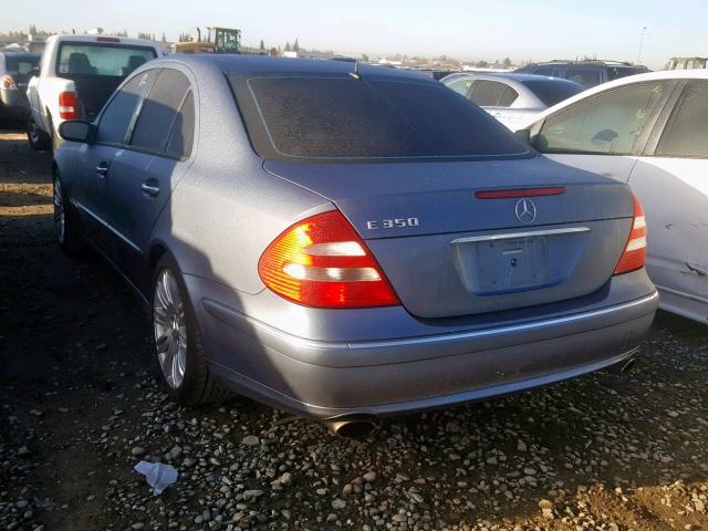 WDBUF56J36A950772 - 2006 MERCEDES-BENZ E 350 BLUE photo 3