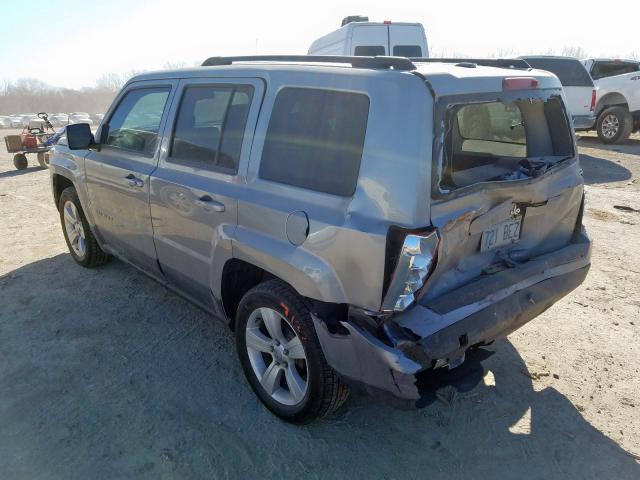 1C4NJPFBXED765303 - 2014 JEEP PATRIOT LATITUDE  photo 3