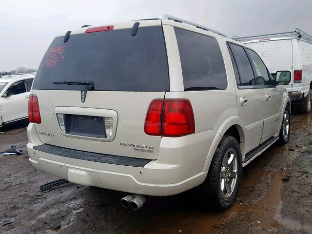 5LMFU28546LJ02380 - 2006 LINCOLN NAVIGATOR Krem foto 4