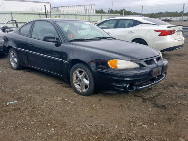 1G2NW12E61M563264 - 2001 PONTIAC GRAND AM G BLACK photo 1