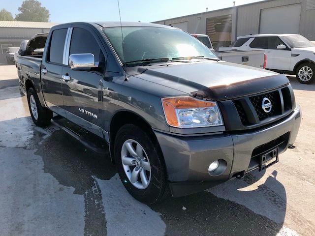 1N6BA0EK8EN509275 - 2014 NISSAN TITAN S GRAY photo 1