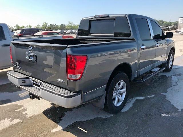 1N6BA0EK8EN509275 - 2014 NISSAN TITAN S GRAY photo 4