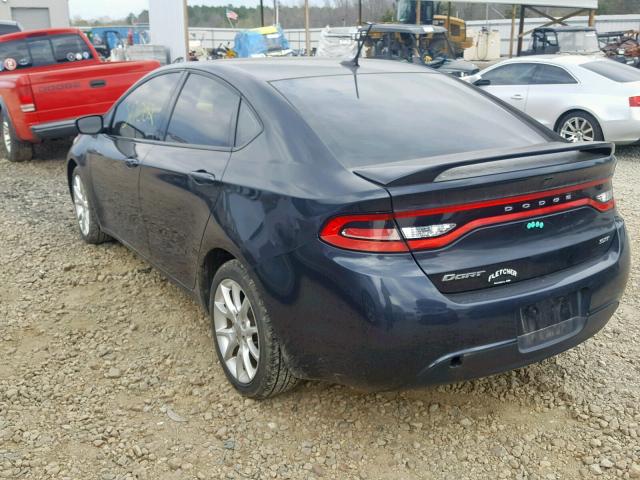 1C3CDFBA5DD325790 - 2013 DODGE DART SXT BLACK photo 3