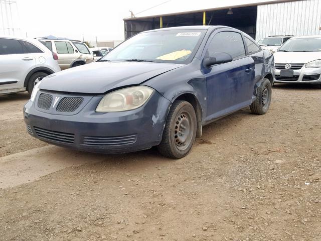 1G2AL18F487121227 - 2008 PONTIAC G5 BLUE photo 2