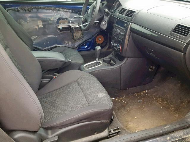 1G2AL18F487121227 - 2008 PONTIAC G5 BLUE photo 5