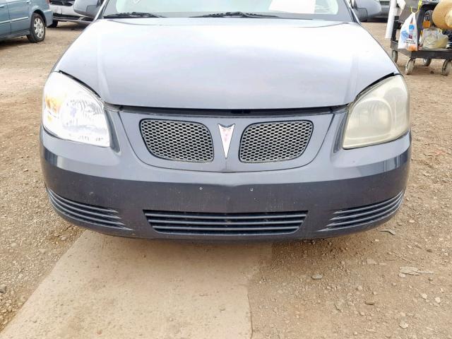 1G2AL18F487121227 - 2008 PONTIAC G5 BLUE photo 9