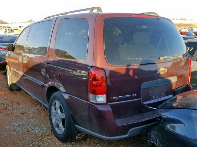1GNDV23197D212456 - 2007 CHEVROLET UPLANDER L 红色 照片 3