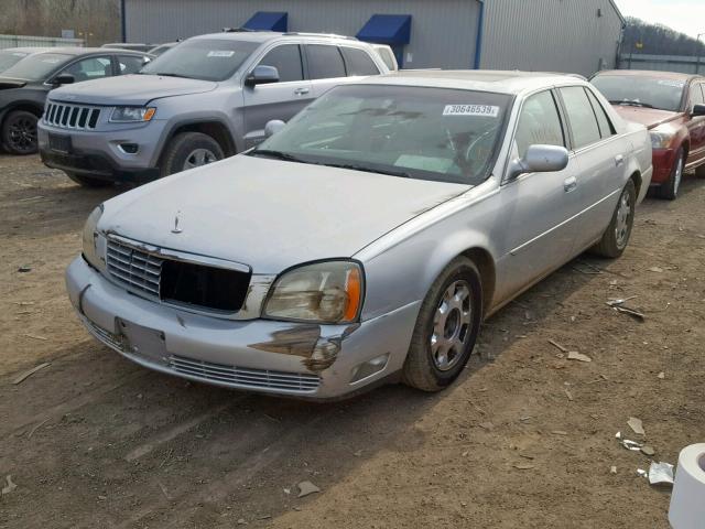 1G6KE54Y53U266203 - 2003 CADILLAC DEVILLE DH SILVER photo 2