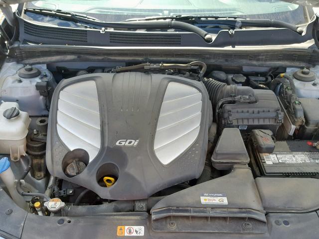 KMHFG4JG7DA215282 - 2013 HYUNDAI AZERA SILVER photo 7