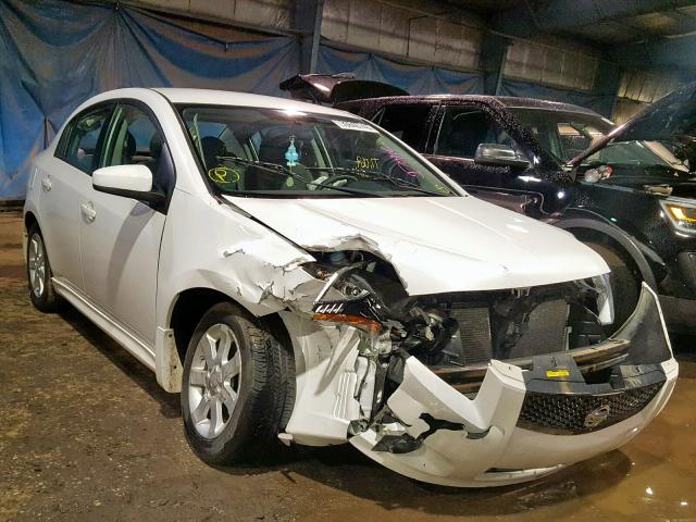 3N1AB6AP5CL641006 - 2012 NISSAN SENTRA 2.0 WHITE photo 1