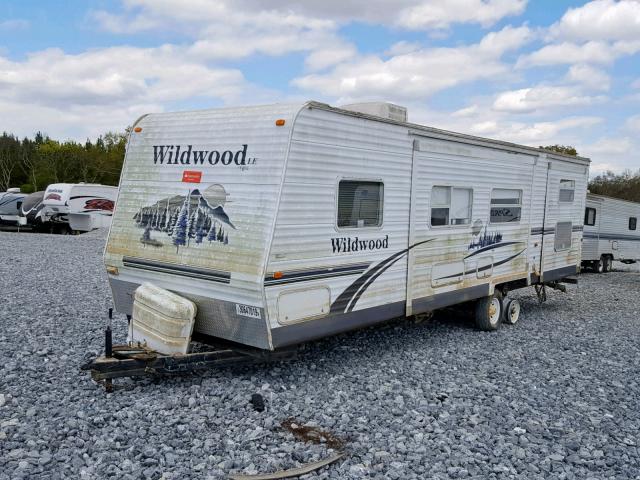 4X4TWDF276J047423 - 2006 WILD TRAILER WHITE photo 2