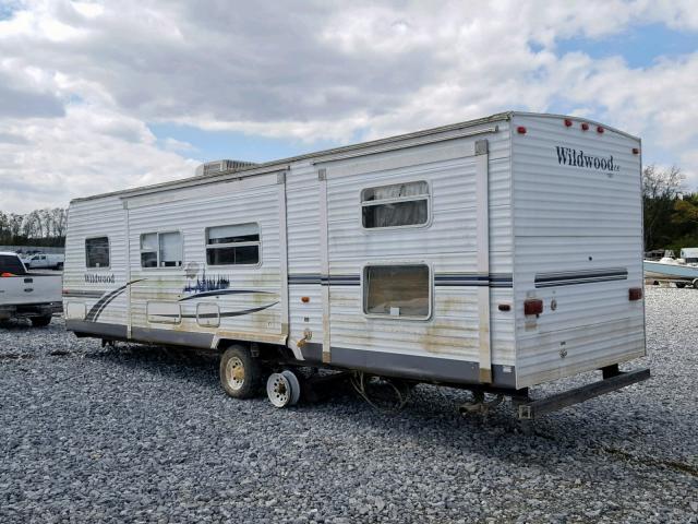 4X4TWDF276J047423 - 2006 WILD TRAILER WHITE photo 3