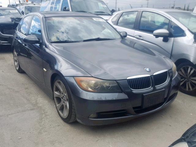 WBAVB33506KS38661 - 2006 BMW 330 I GRAY photo 1