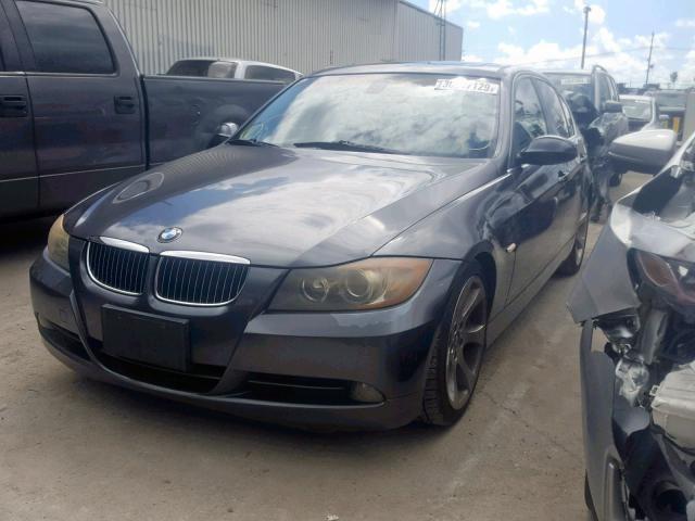 WBAVB33506KS38661 - 2006 BMW 330 I GRAY photo 2