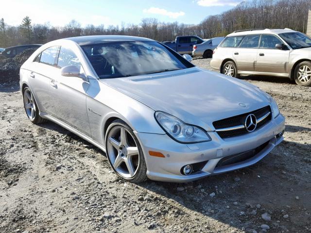 WDDDJ76X96A026391 - 2006 MERCEDES-BENZ CLS 55 AMG SILVER photo 1