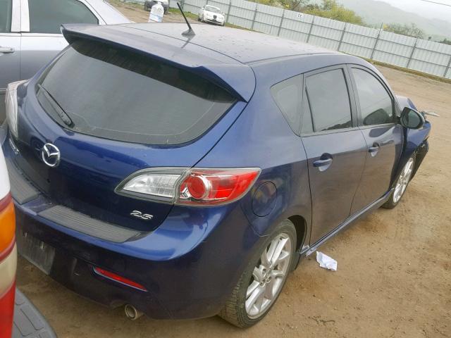 JM1BL1L64C1507049 - 2012 MAZDA 3 S BLUE photo 4