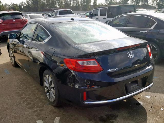 1HGCT1B82EA006690 - 2014 HONDA ACCORD EXL BLACK photo 3