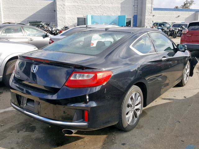 1HGCT1B82EA006690 - 2014 HONDA ACCORD EXL BLACK photo 4