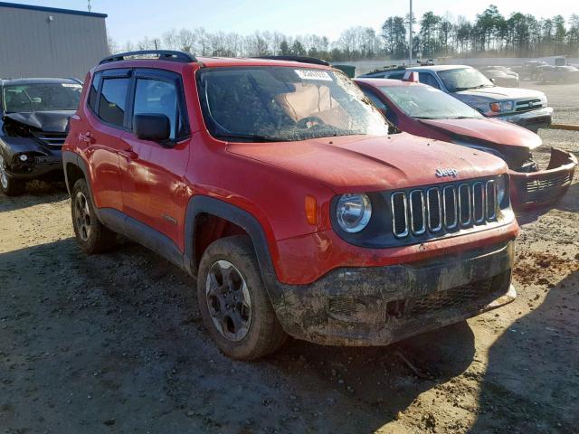 ZACCJBAB9HPG20051 - 2017 JEEP RENEGADE S RED photo 1