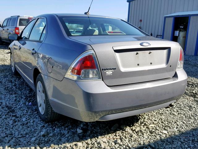 3FAHP06Z87R230888 - 2007 FORD FUSION S CHARCOAL photo 3