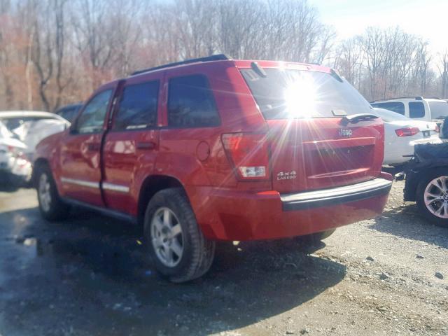 1J4PR4GK4AC103645 - 2010 JEEP GRAND CHER RED photo 3