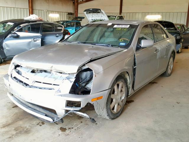 1G6DW677750187852 - 2005 CADILLAC STS SILVER photo 2