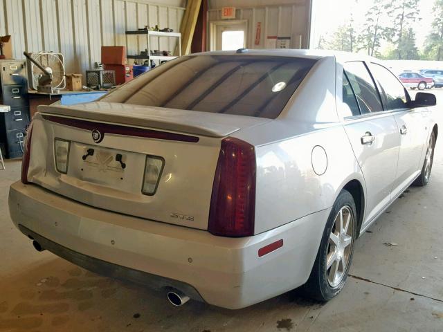 1G6DW677750187852 - 2005 CADILLAC STS SILVER photo 4