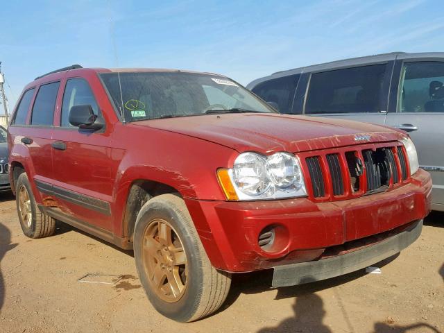 1J4HR48N36C270308 - 2006 JEEP GRAND CHER MAROON photo 1