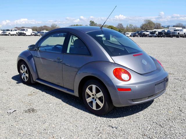 3VWPG31C36M407222 - 2006 VOLKSWAGEN NEW BEETLE 灰色 照片 3