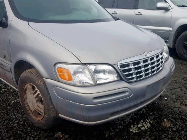 1GNDX13E3YD307894 - 2000 CHEVROLET VENTURE LU SILVER photo 9