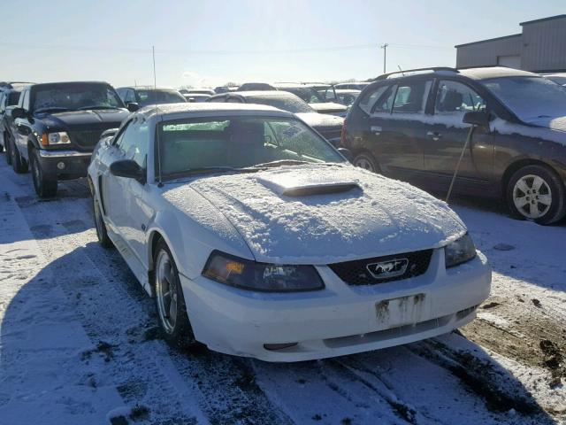 1FAFP45X23F388567 - 2003 FORD MUSTANG GT WHITE photo 1