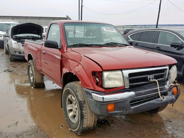 4TANM92N1XZ492725 - 1999 TOYOTA TACOMA PRE MAROON photo 1